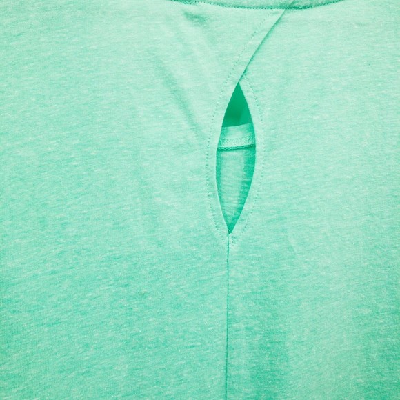 St Johns Bay Teal Graphic Print Short Sleeve Active Top Size PXL - Picture 7 of 11